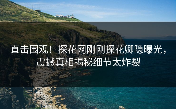 直击围观！探花网刚刚探花卿隐曝光，震撼真相揭秘细节太炸裂  第1张