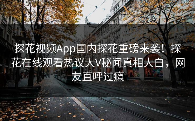 探花视频App国内探花重磅来袭！探花在线观看热议大V秘闻真相大白，网友直呼过瘾
