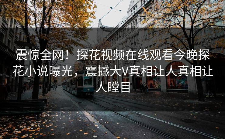 震惊全网！探花视频在线观看今晚探花小说曝光，震撼大V真相让人真相让人瞠目